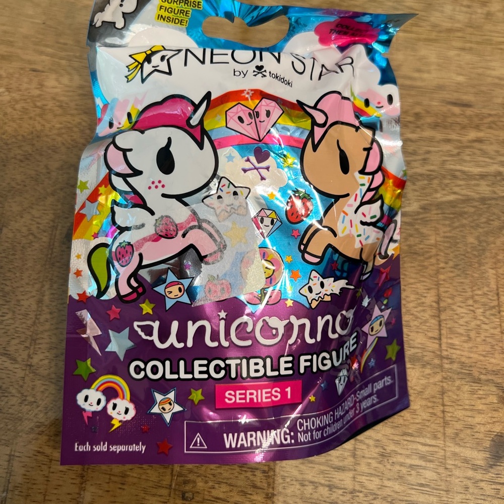 Neon Star By Tokidoki Series 1 Collectible Vinyl Figure ONE BLIND BOX